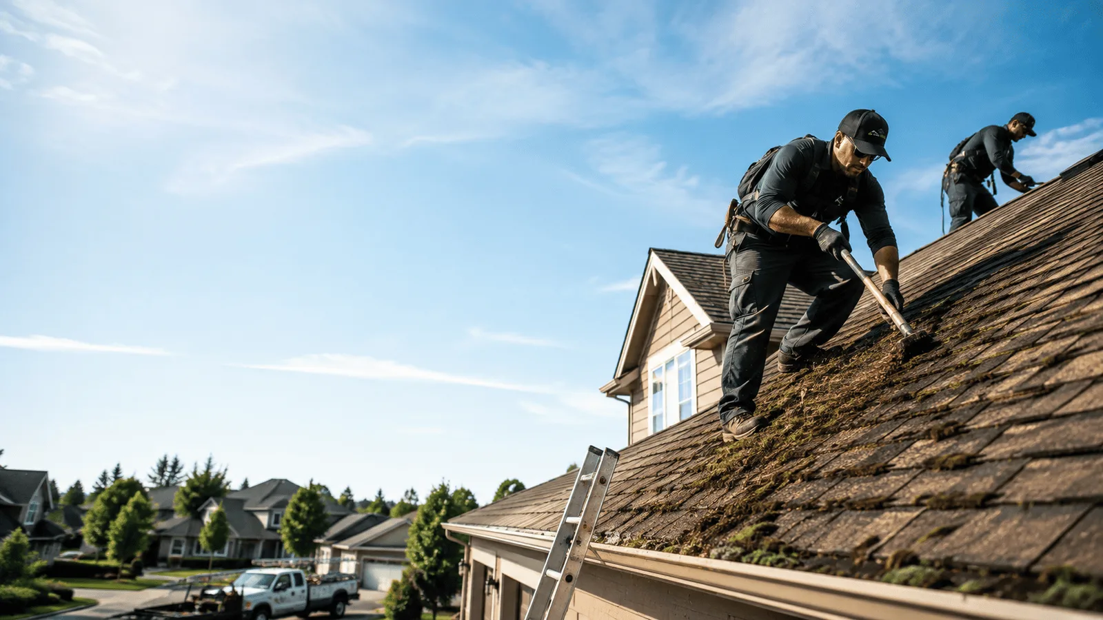 Roof Moss Removal in Liberty, IN near me